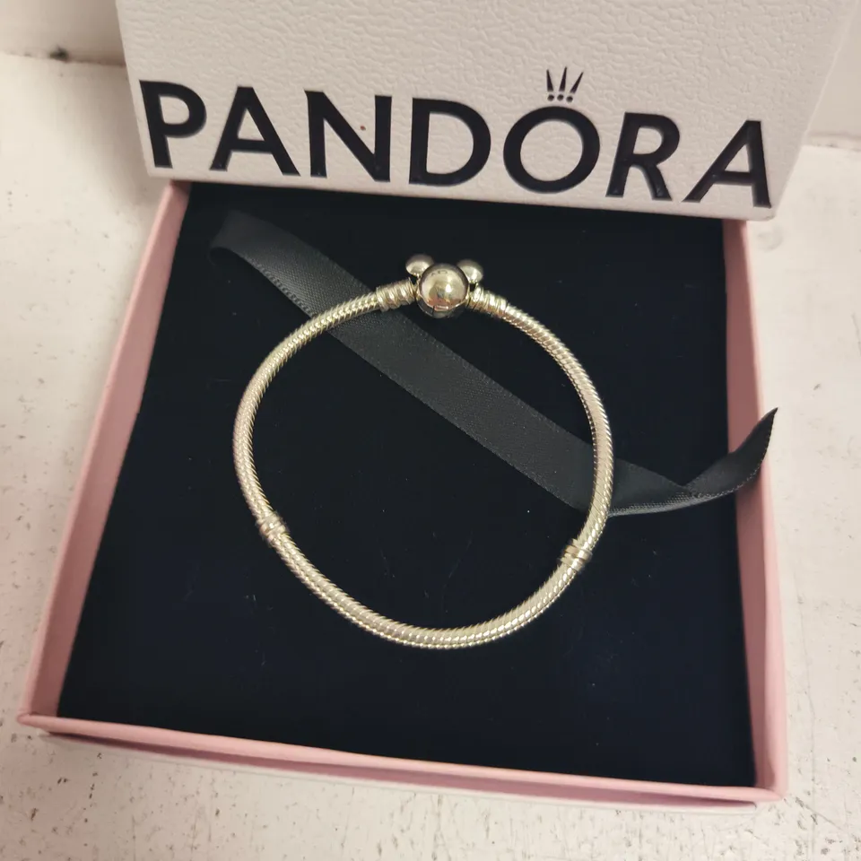BOXED PANDORA CHARM BRACELET