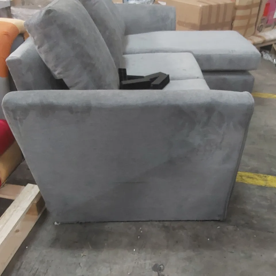 QUALITY DESIGNER CELIS 3 SEATER SOFA & CHAISE