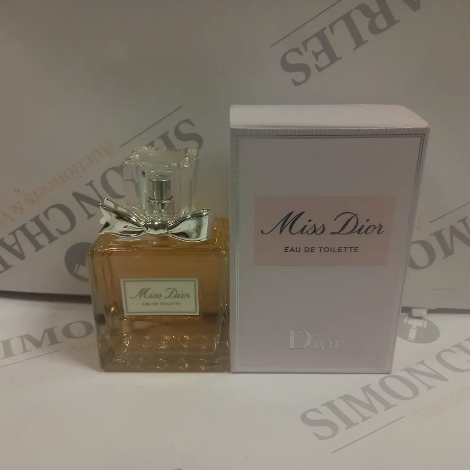 BOXED DIOR MISS DIOR EAU DE TOILETTE SPRAY 100ML