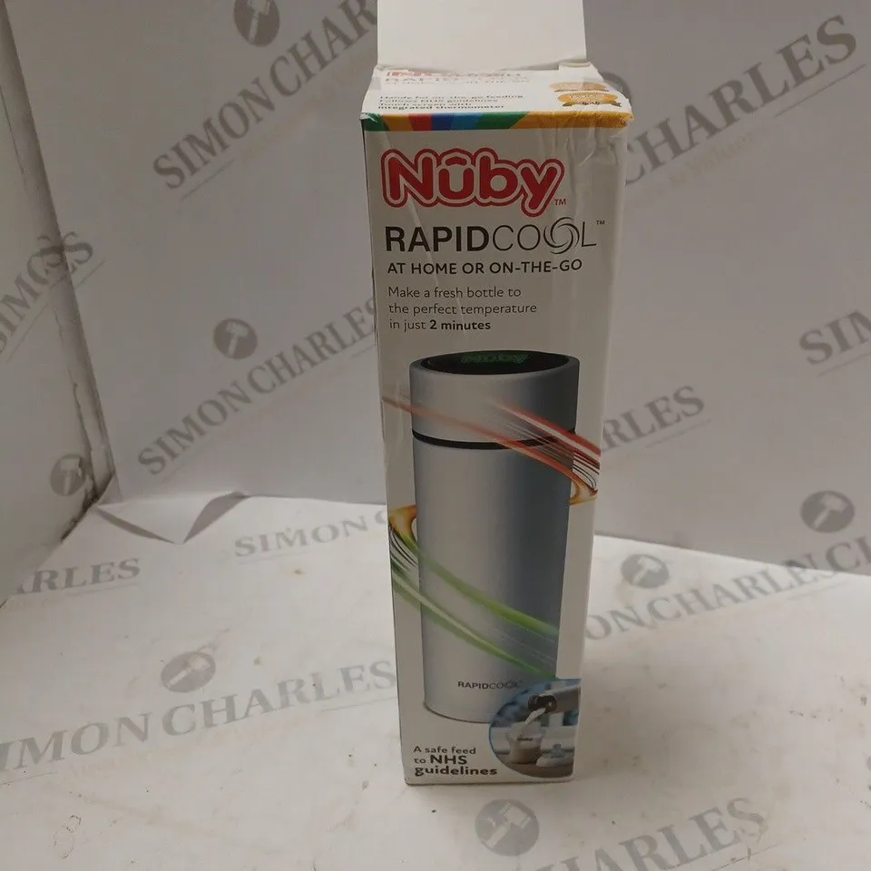 BOXED NUBY RAPIDCOOL FLASK RRP £42.99