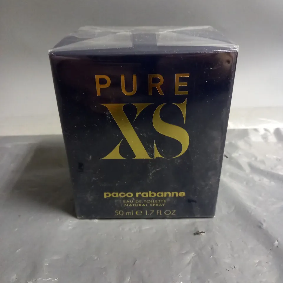 SEALED BOXED PACO RABANNE PURE XS EAU DE TOILETTE 50ML