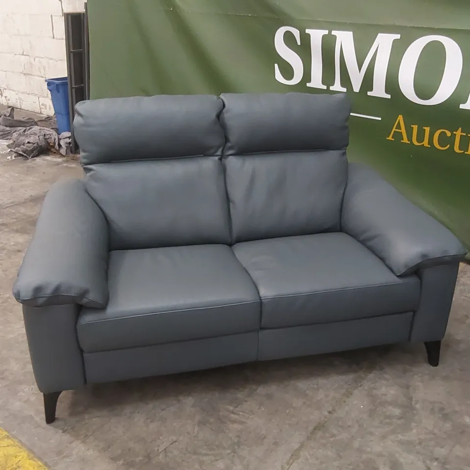 QUALITY DESIGNER ITALIAN MADE OLIVER SOFA SET // TO INCLUDE; THE OLIVER MAXI 2 SEATER LEATHER SOFA & OLIVER SMALL 2 SEATER SOFA 