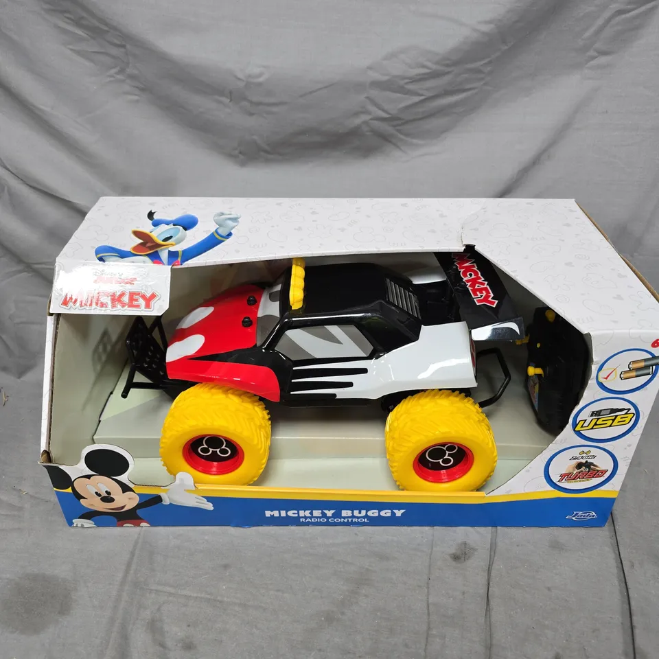 DISNEY MICKEY MOUSE BUGGY RADIO CONTROL CAR