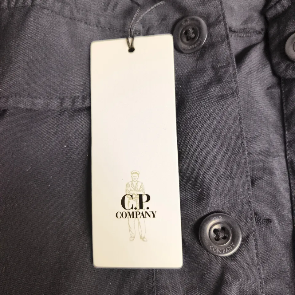 C.P. COMPANY OVERSHIRT – NAVY, MEN'S XL