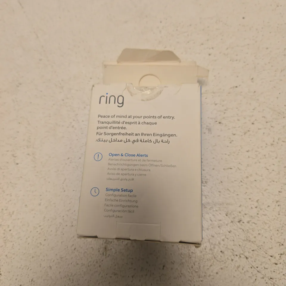 RING CONTACT SENSOR – 2 PACK (OPEN & CLOSE ALERTS)