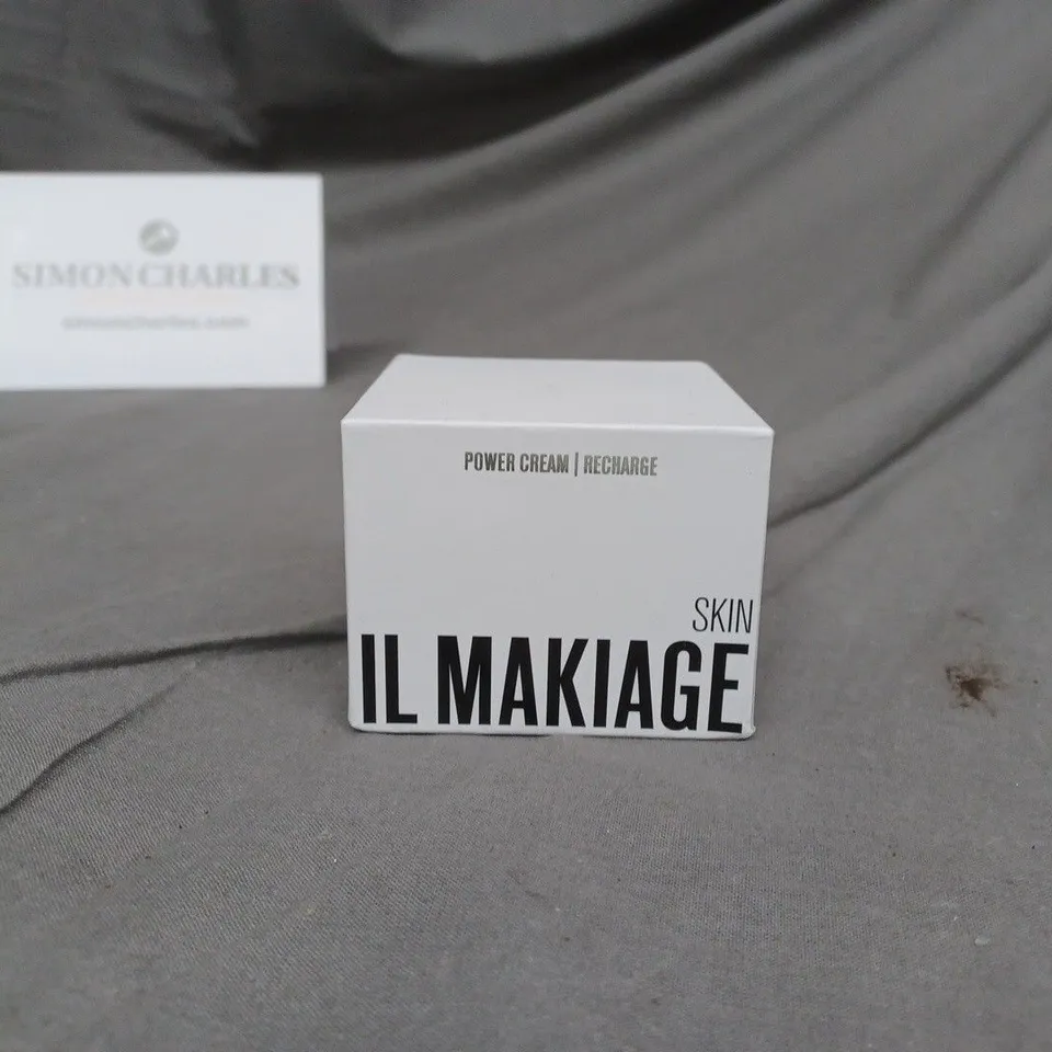 SEALED IL MAKIAGE SKIN RECHARGE POWER CREAM 50ML