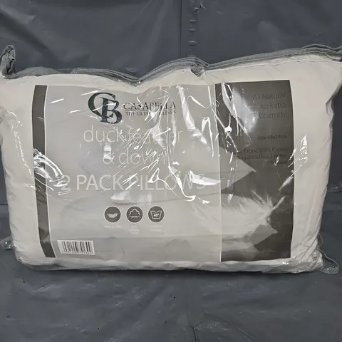 CASABELLA DUCK FEATHER AND DOWN PILLOW 2 PACK
