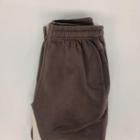 NO SAUCE SWEATPANTS IN COFFEE/CARAMEL/CREAM SIZE SMALL