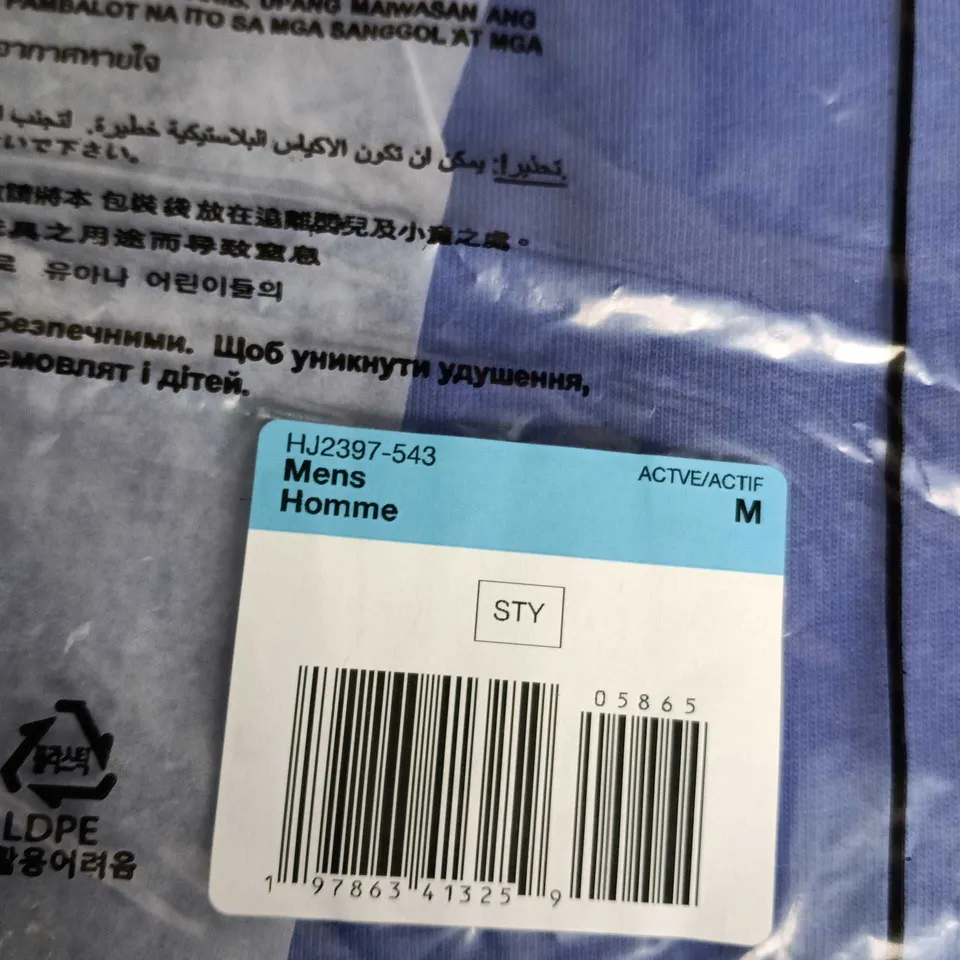 JORDAN MEN'S BLUE T-SHIRT – ACTIVE FIT, UK M