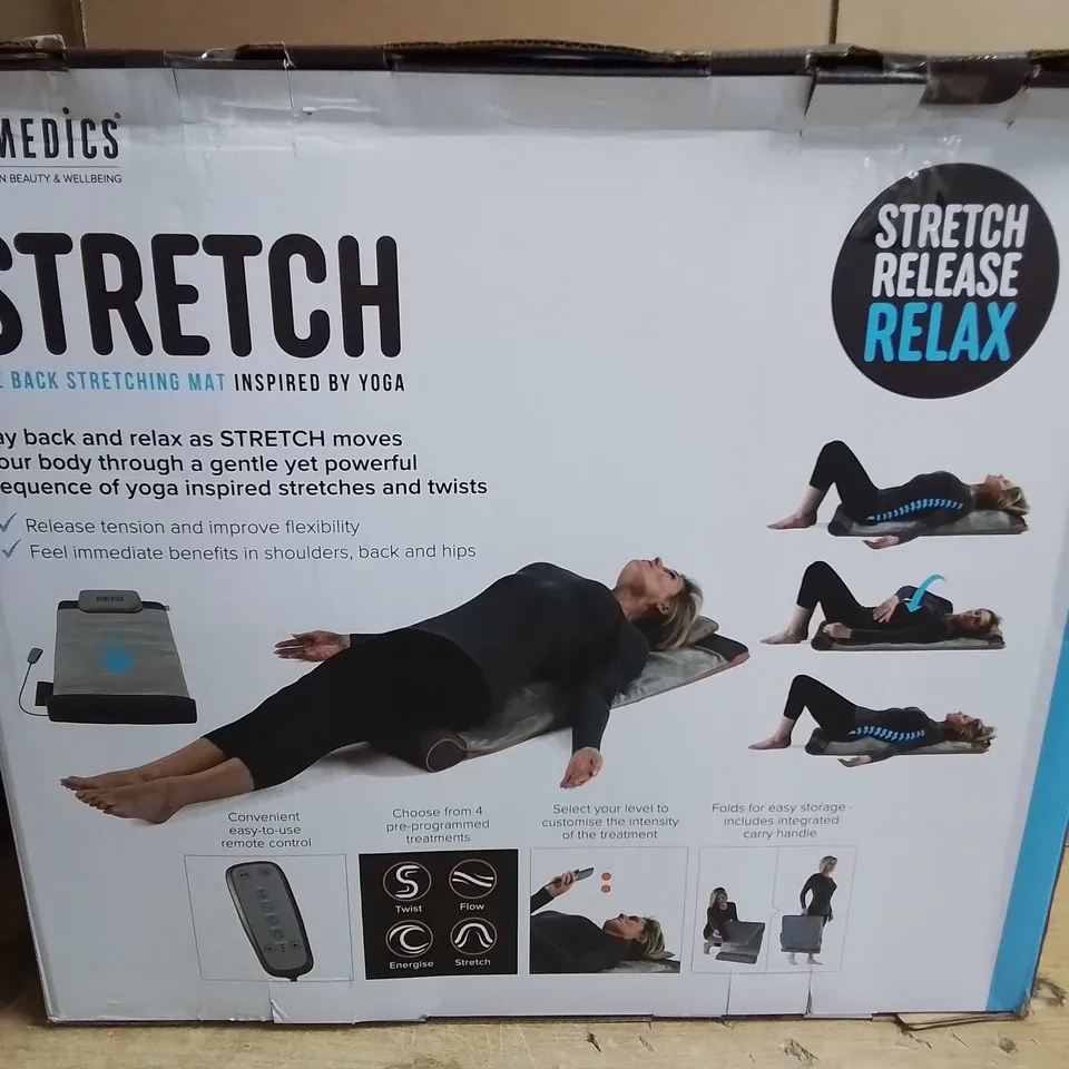 LOT OF 5 BOXED HOMEDICS STRETCH BACK STRETCHING MATS