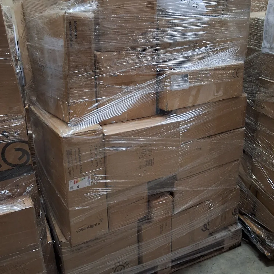 PALLET CONTAINING ASSORTED VALUELIGHTS LIGHTING TO INCLUDE