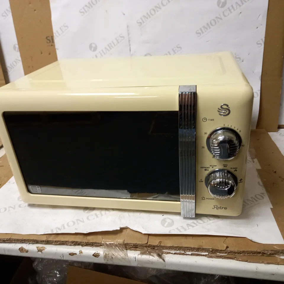 SWAN SM22130CN RETRO MANUAL MICROWAVE