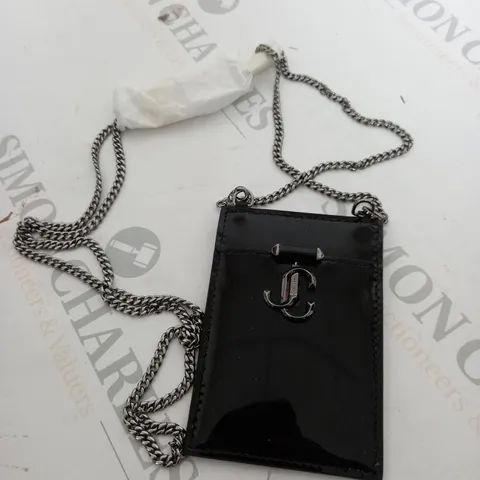 BOXED JIMMY CHOO CARD HOLDER IN BLACK