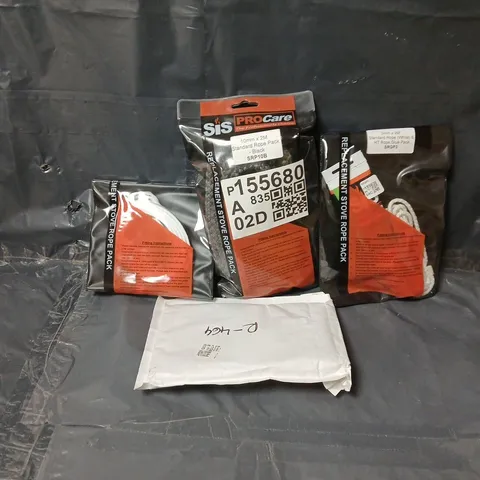 APPROXIMATELY 30 ASSORTED ITEMS TO INCLUDE HT ROPE GLUE, STANDARD ROPE PACKS, CERAMIC PAPER STRIP PACK, ETC
