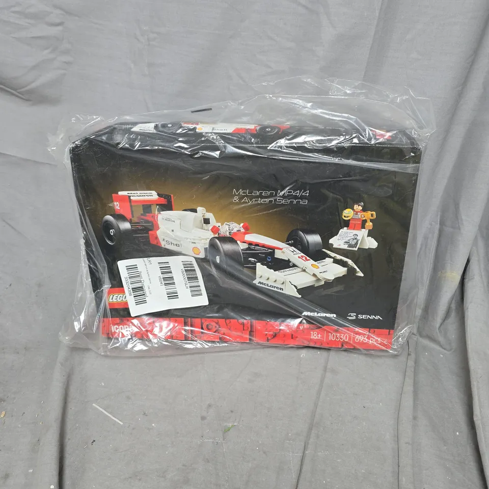 BOXED LEGO MCLAREN MP4 & AYRTON SENNA 10330