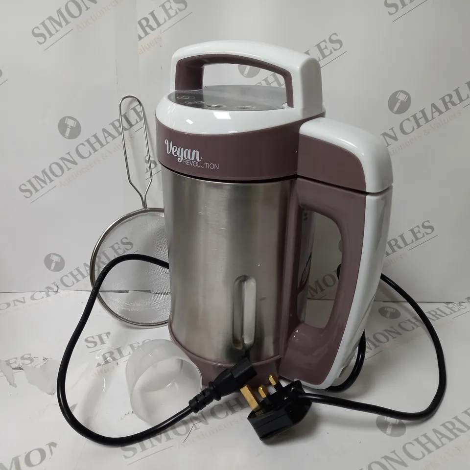 BOXED VEGAN REVOLUTION NON DAIRY DRINK MAKER 