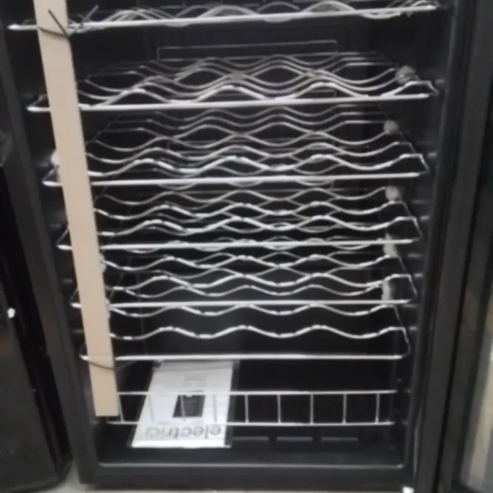 ELECTRIQ 48 BOTTLE CAPACITY FREESTANDING WINE COOLER – BLACK