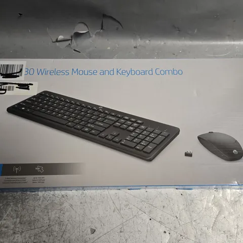 BOXED HP 230 WIRELESS MOUSE & KEYBOARD COMBO 
