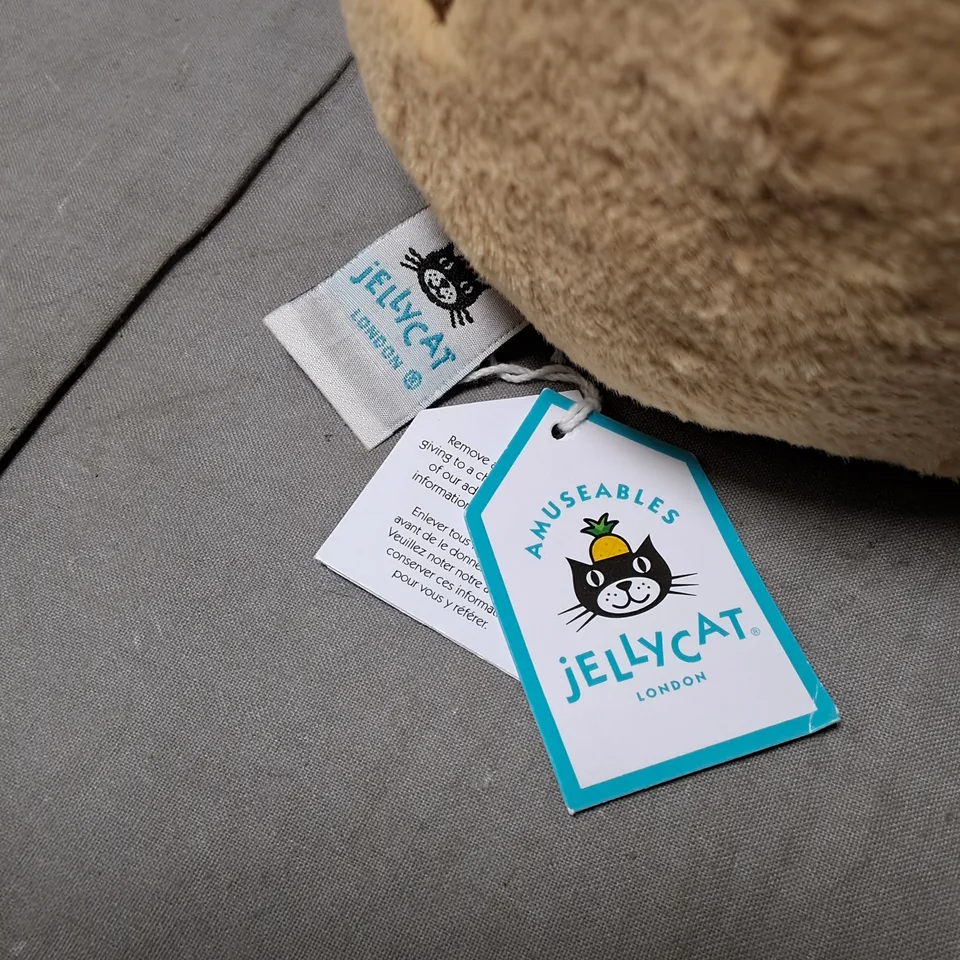 UNPACKAGED JELLY CAT SANDCASTLE PLUSHIE 
