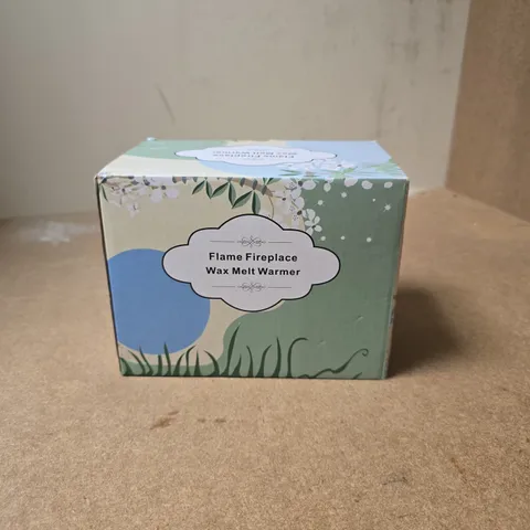 FLAME FIREPLACE WAX MELT WARMER – BOXED
