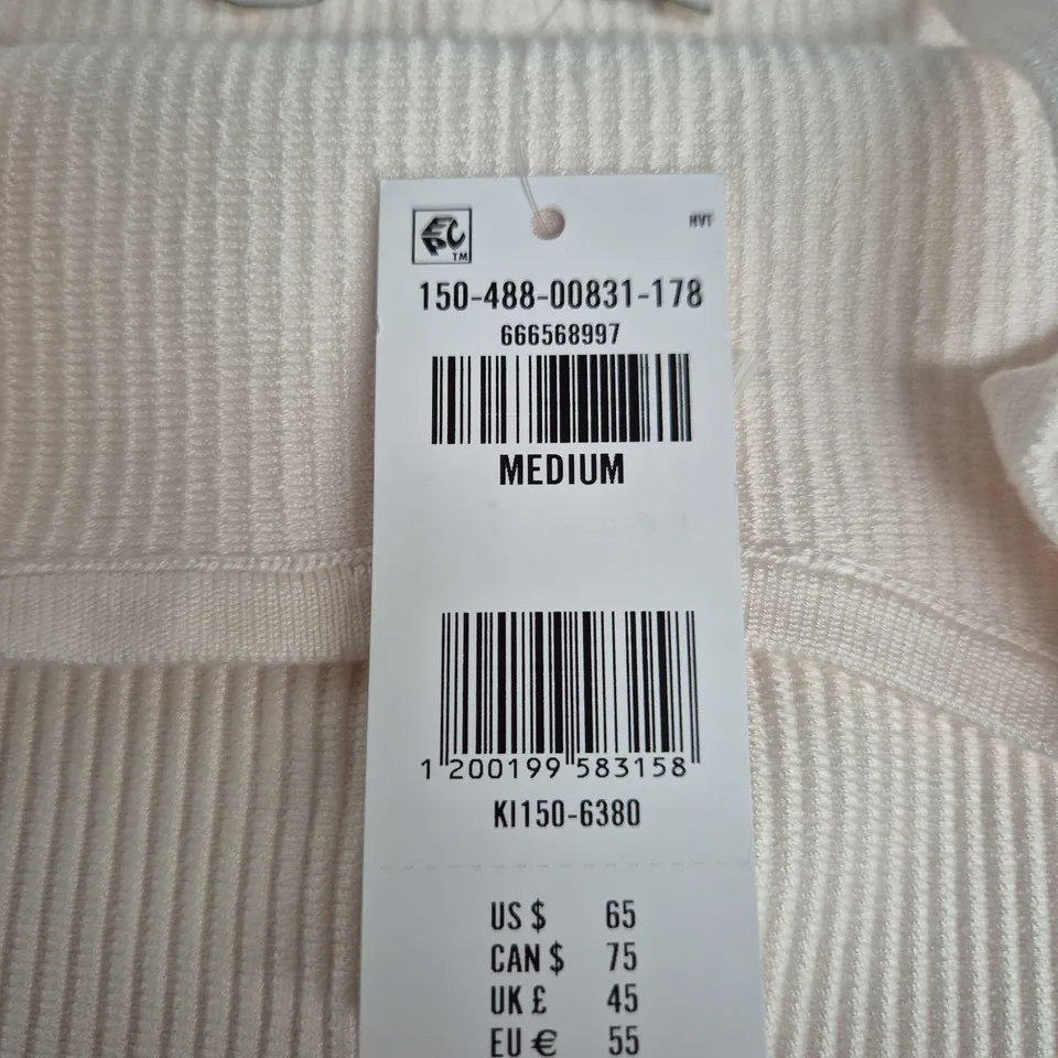 ABERCROMBIE & FITCH WOMEN'S TANK TOP - PALE PINK, SIZE M (US)