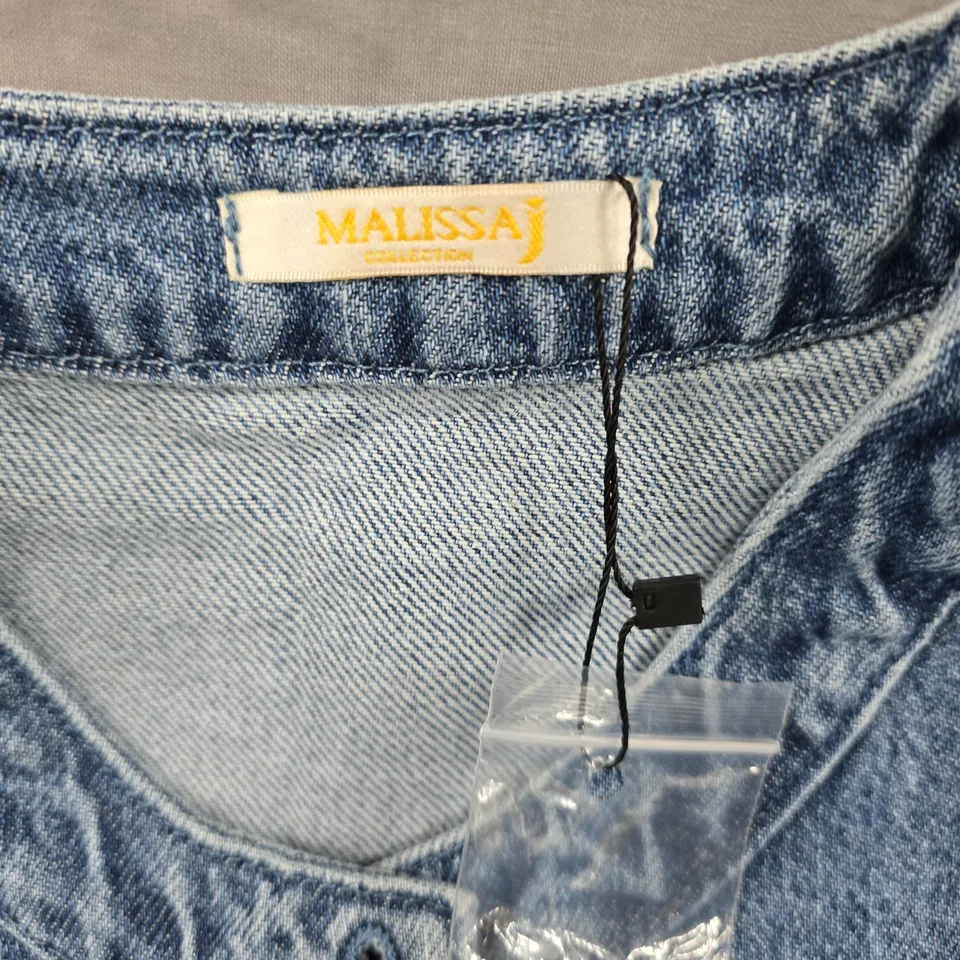 MALISSA J DENIM JACKET – MID WASH, WOMEN'S DENIM JACKET - ONE SIZE 