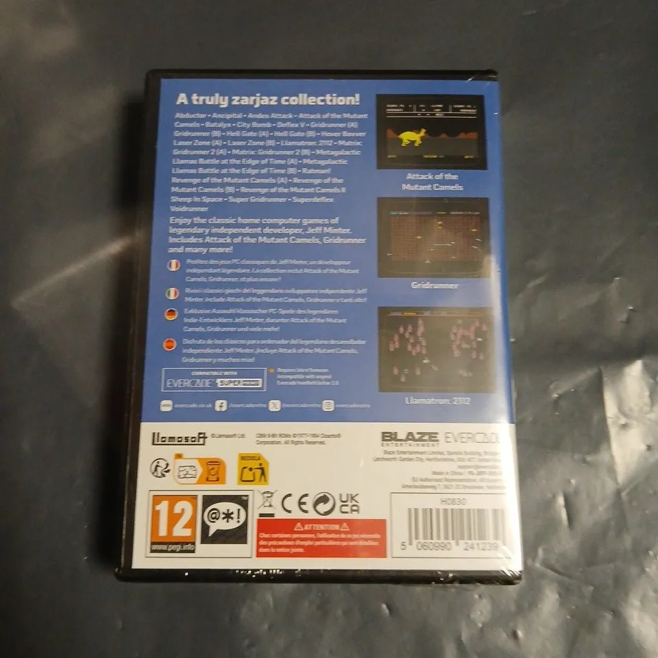 SEALED EVERCADE THE LLAMOSOFT COLLECTION MULTI-GAME CARTRIDGE