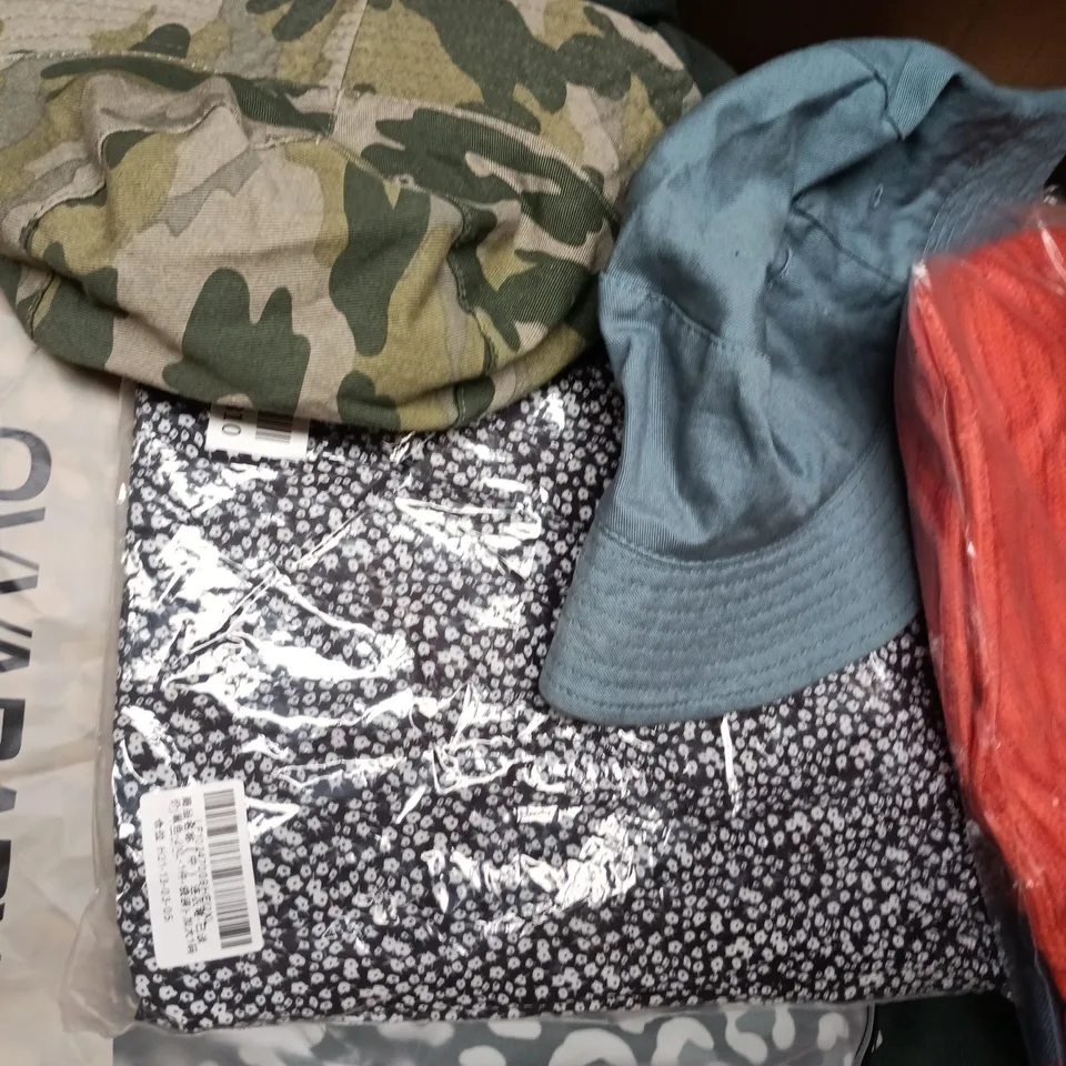 APPROXIMATELY 20 ASSORTED CLOTHING AND FASHION PRODUCTS IN VARIOUS STYLES AND SIZES - COLLECTION ONLY