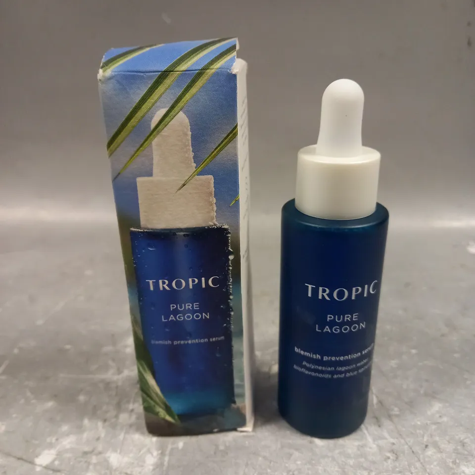 BOXED TROPIC SKINCARE PURE LAGOON BLEMISH PREVENTION SERUM 30ML