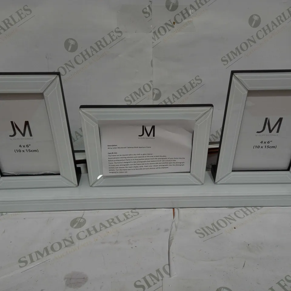 JM BY JULIEN MACDONALD TABLETOP MULTI APERTURE FRAME