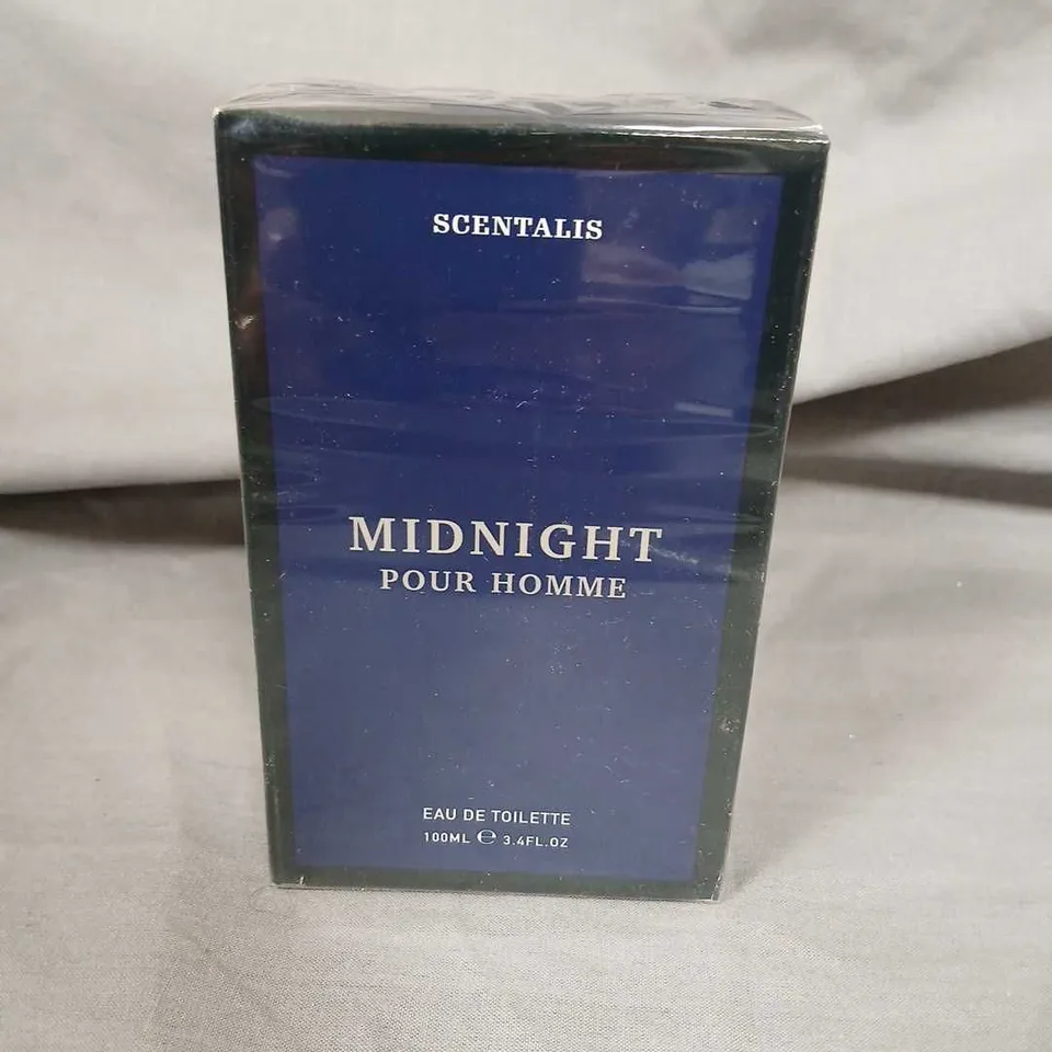 BOXED AND SEALED SCENTIALS MIDNIGHT POUR HOMME EAU DE TOILETTE 100ML
