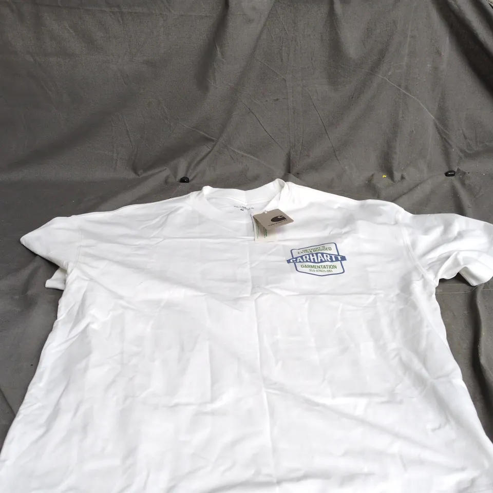 CARHARTT S/S NETWORKS T SHIRT WHITE MEDIUM WITH TAGS