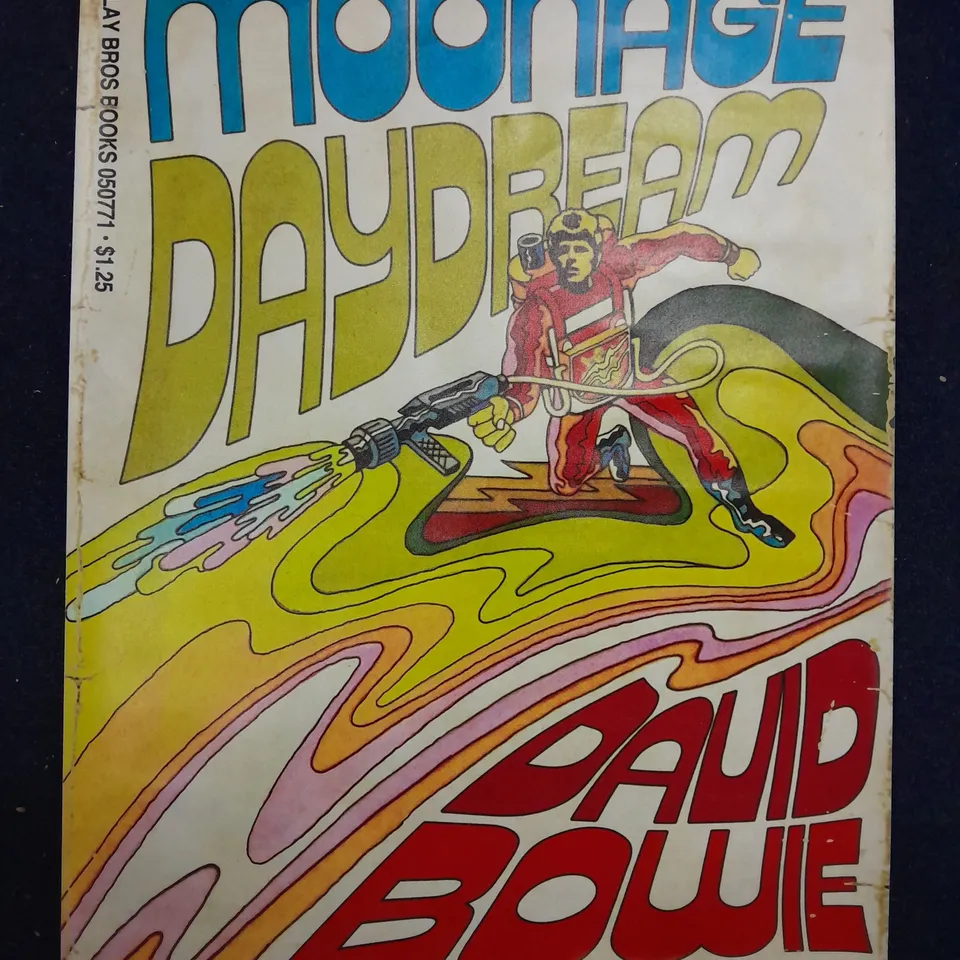 DAVID BOWIE MOONAGE DAYDREAM CANVAS PRINT 