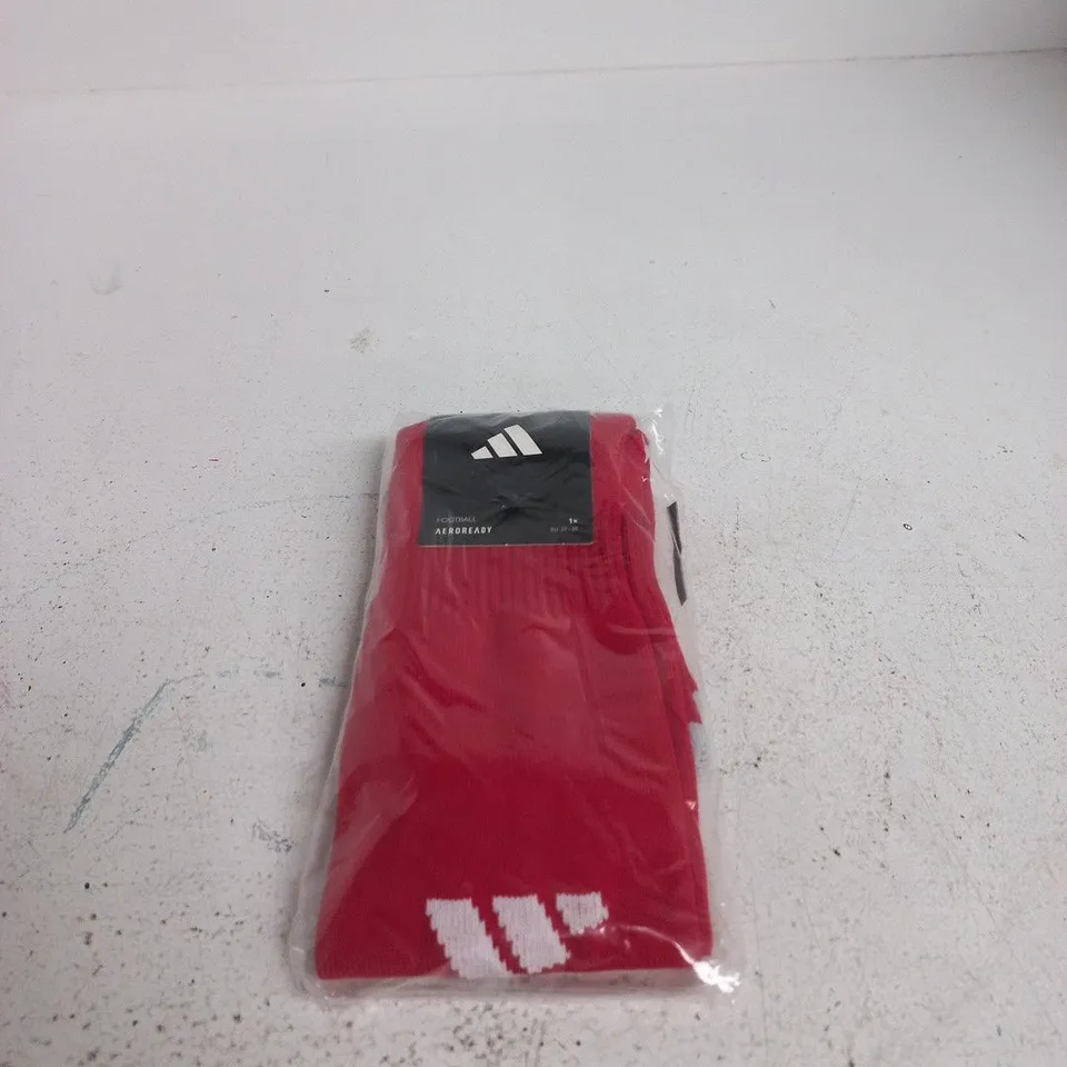 ADIDAS RED MILANO 23 SOCKS SMALL
