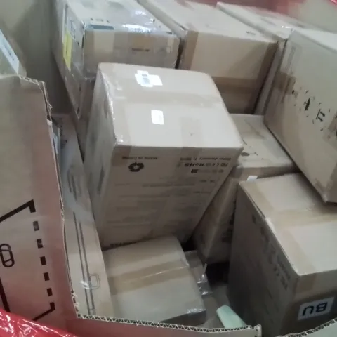 PALLET OF ASSORTED HOUSEHOLD GOODS AND PRODUCTS TO INCLUDE;AIR COOLER,RETRACTABLE GATE,PRIVACY SCREEN