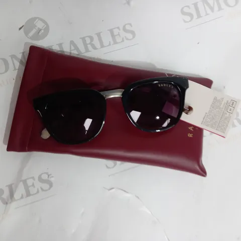 RADLEY LONDON PENSBURRY CLASSIC SUNGLASSES IN BLACK WITH RED CASE