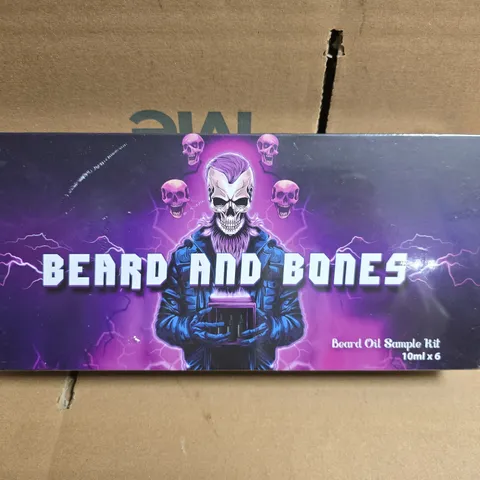 BEARD AND BONES BEARD OIL SAMPLE KIT – 6 X 10ML