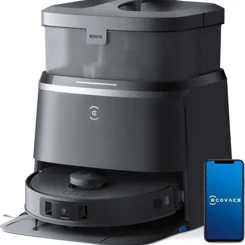 BOXED ECOVACS DEEBOT T30 OMNI AUTO-EMPTY ROBOT VACUUM & MOPPING CLEANER
