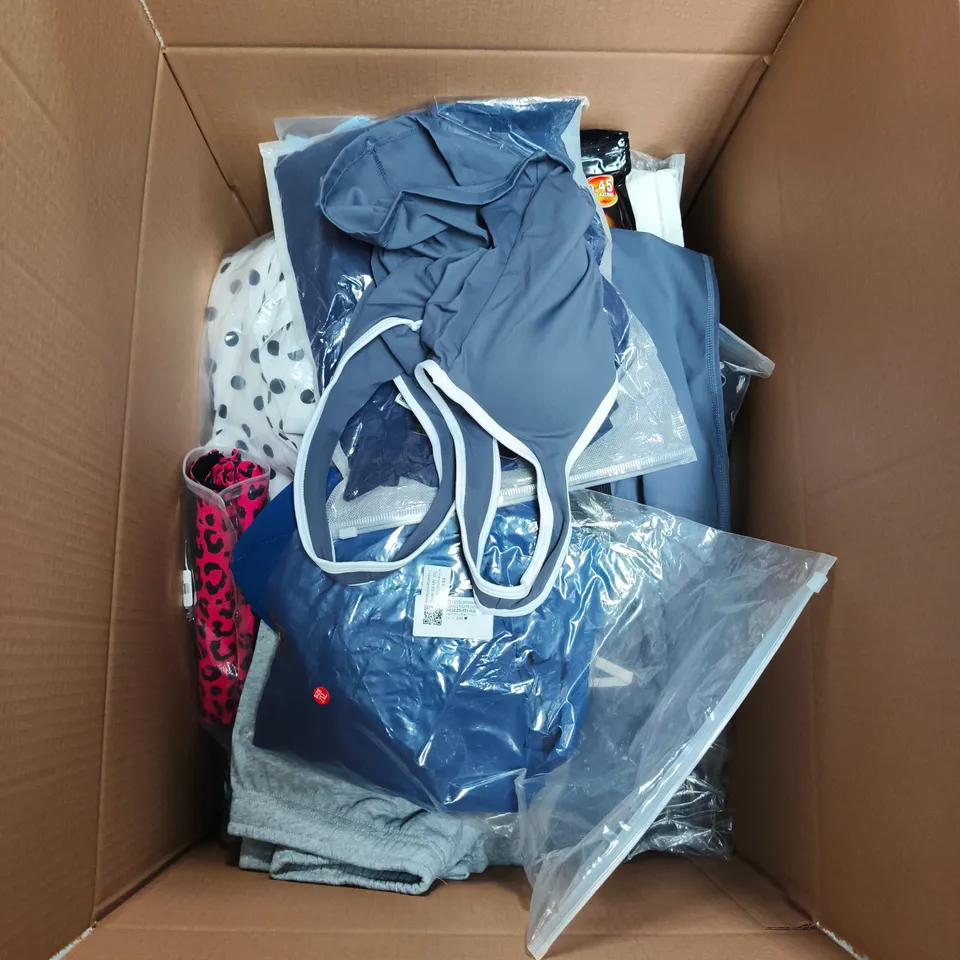 APPROXIMATELY 20 ASSORTED CLOTHING AND FASHION PRODUCTS IN VARIOUS STYLES AND SIZES - COLLECTION ONLY