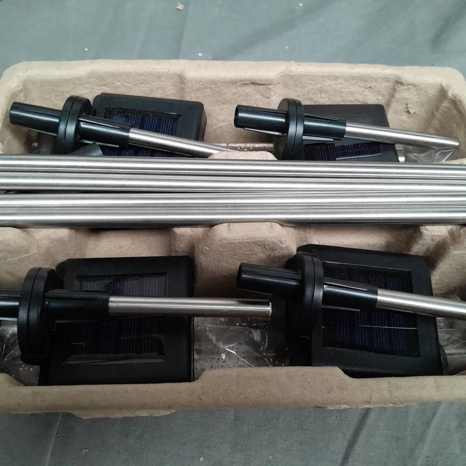 BELL & HOWELL GLIMMER STICKS SET OF 3 SOLAR PATHWAY LIGHTS