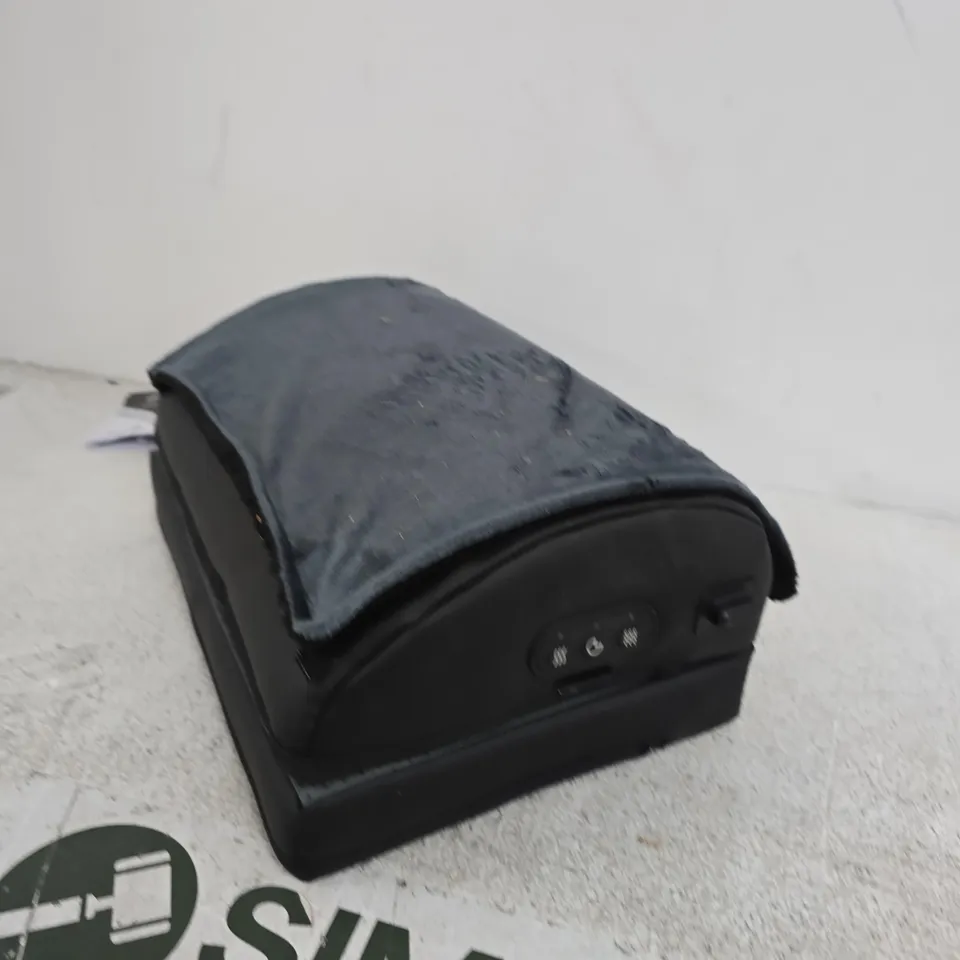 SNAILAX UNDER DESK HEATED FOOTREST WITH VIBRATION, ADJUSTABLE FOOT STOOL