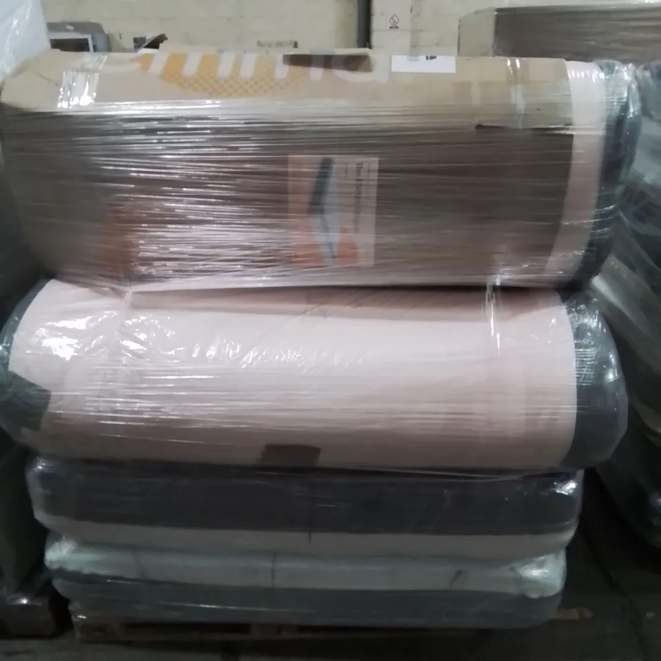 PALLET CONTAINING APPROXIMATELY 3 MATTRESSES (SIZES UNSPECIFIED)