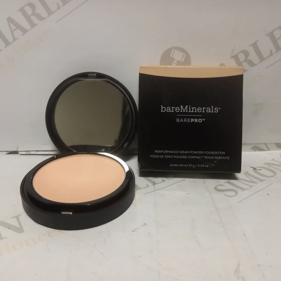 BOX OF APPROX 12 BAREMINERALS BAREPRO PERFORMANCE WEAR POWDER FOUNDATION - 0.5 PORCELAIN