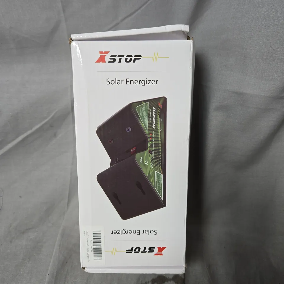 BOXED X-STOP SOLAR ENERGIZER 