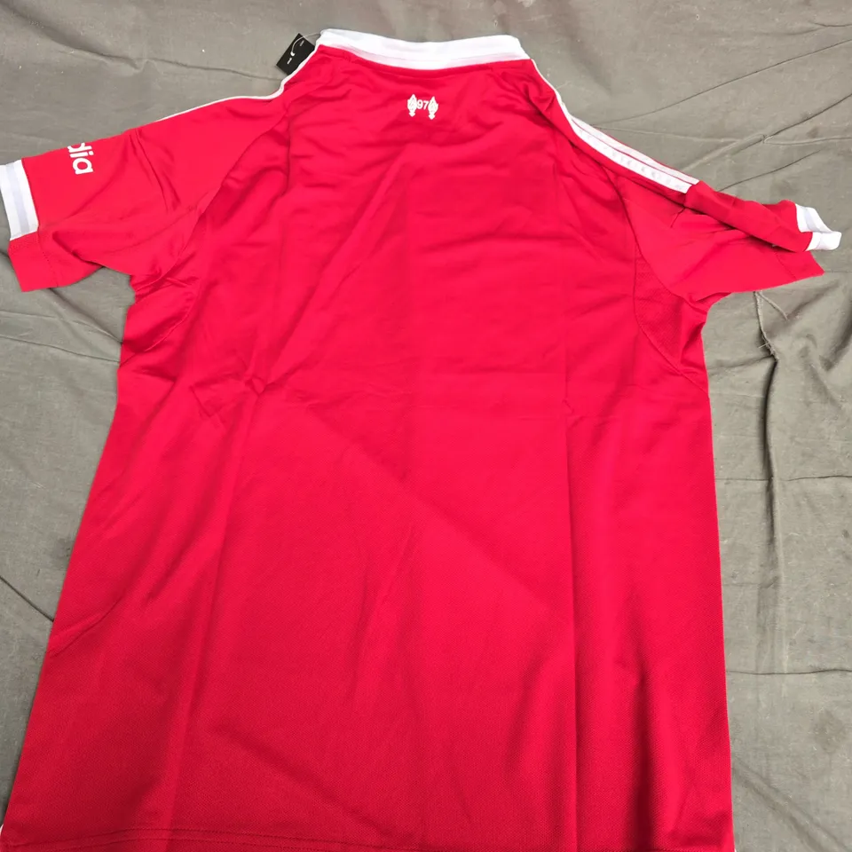 ADIDAS LIVERPOOL FC JERSEY – RED, XL SLIM FIT