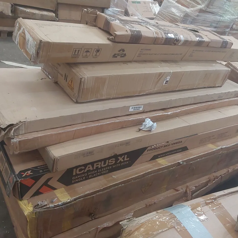 PALLET CONTAINING A VERY LARGE QUANTITY OF ASSORTED FURNITURE PARTS ECT