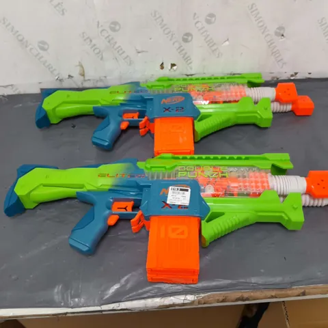 2X NERF ELITE 2.0 DOUBLE PUNCH UNBOXED