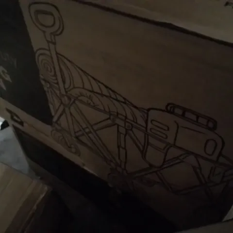 BOXED VOYAGER 200L HEAVY DUTY CAMPING WAGON