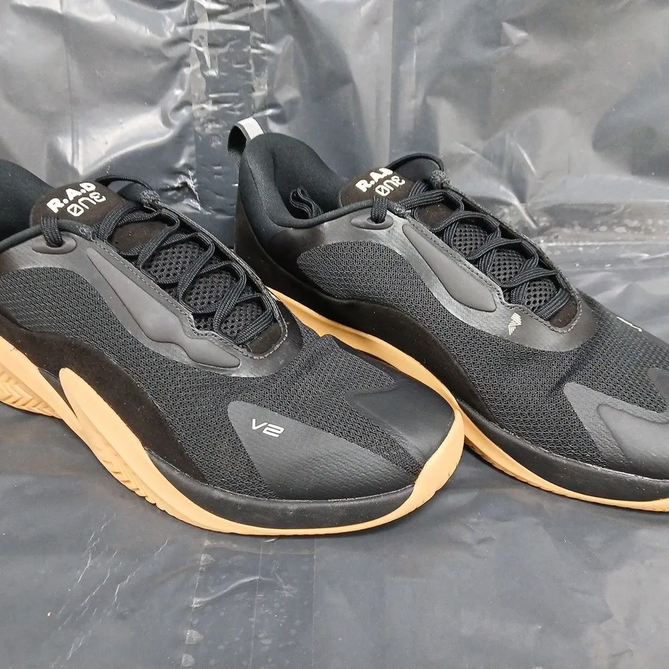 PAIR OF R.A.D ONE V2 SHOES IN BLACK SIZE UK 9.5