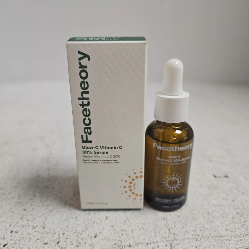 BOXED FACETHEORY GLOW-C VITAMIN C 30% SERUM (30ML)